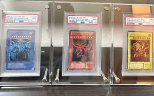PSA 9 Mint 2000 Slifer G4-01 Obelisk G4-02 Ra G4-03 GB Promo Secret YuGiOh - Picture 1 of 7