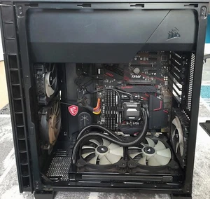 Corsair Soundproof PC - 750W PSU - Ryzen 7 5700X3D - 32GB DDR4 - MSI MPG X570 - Picture 1 of 9