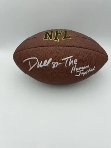 Dante Hall Signed NFL Wilson Full Size Football COA Holo Kansas City Chiefs - Picture 1 of 1