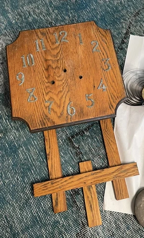 Antique Sessions Mission Style Wall Clock Case Cover