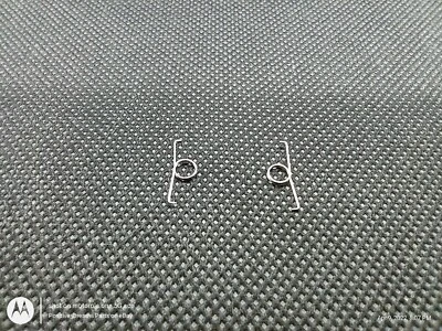 2X Sony PlayStation 5 DualSense CFI-ZCT1W L2 R2 Trigger Button Springs 3235 - Image 1 of 2