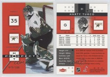 2005-06 Fleer Hot Prospects Red Hot /100 Marty Turco #31