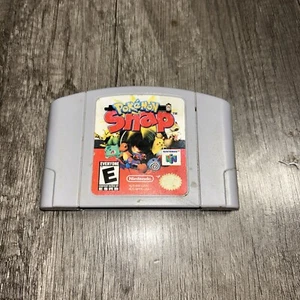 Pokémon Snap (Nintendo 64, 1999) Auténtico y Probado/Funcionando. ¡LIMPIO! - Imagen 1 de 2