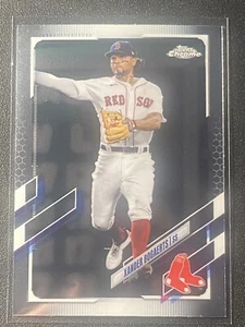 XANDER BOGAERTS - 2021 Topps Chrome - Base #162 - Boston Red Sox - Picture 1 of 2