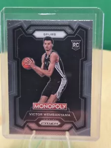 2023-24 Prizm Monopoly - Victor Wembanyama #81 (RC) San Antonio Spurs NBA π₯ππ₯ - Picture 1 of 2