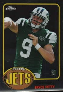 2015 Topps Chrome 60th Anniversary Rookies #T60RC-BPE - Bryce Petty 15-286 - Picture 1 of 2