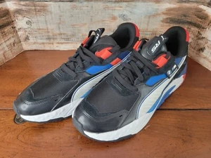Puma BMW M Motorsport Mens Sneakers Shoes Trinity Rs-Trck Black Red MotuI Sz 11 - Picture 1 of 12