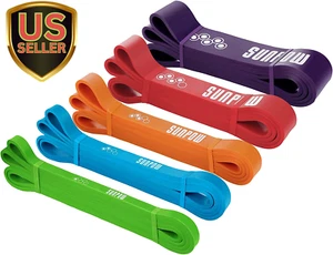 Pull up Assistance Bands - Set of 5 Resistance Heavy Duty Workout Exercise St... - Picture 1 of 1