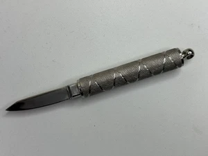 Rare Vintage Soviet Folding Knife Barrel Handmade UdSSR Prison Art - Bild 1 von 14
