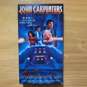 Assault on Precinct 13 VHS John Carpenter 1989 80s Cult Classic RARE OOP - Picture 1 of 9