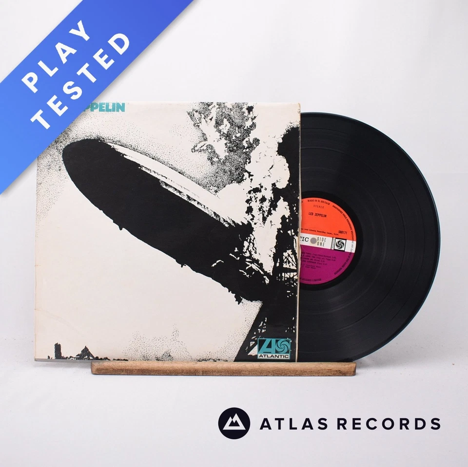 Led Zeppelin Led Zeppelin LP Album Vinyl Record - VG+/VG - Image 1 of 4