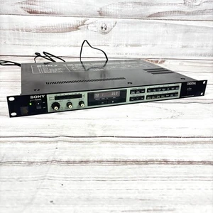 Sony MU-R201 2 Channel Digital Reverb Effects Unit Digital Reverberator used - Picture 1 of 9