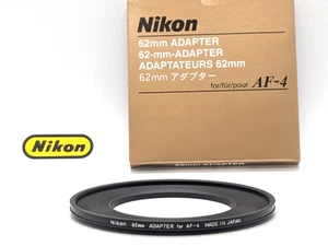 [Unused in Box] Nikon 62mm Adapter for AF-4 Gelatin Filter Holder from Japan - Picture 1 of 13
