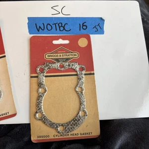 (1) OEM New Old Stock Briggs & Stratton 395000 Cylinder Head Gasket Surface Rust - Picture 1 of 6