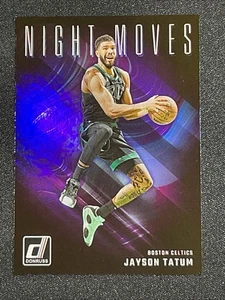 2024-25 Panini Donruss Jayson Tatum Movimientos Nocturnos #19 SSP Boston Celtics Estuche Hit - Imagen 1 de 2