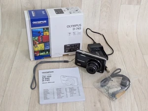 Olympus D-745 14,0 megapixel fotocamera digitale compatta - nero - con scatola - Foto 1 di 7