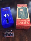 1940’s Pepsi Cola Marx Bank, 6 Pack Mini Bottles & Original Box