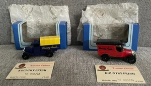 Lote de 2 OXFORD DIECAST KOUNTRY FRESH Delivery Van Edición Limitada - Imagen 1 de 3