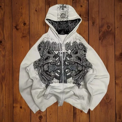 Sudadera con Capucha Gris Cruz Balenciaga Talla Pequeña Foto 1 de 3