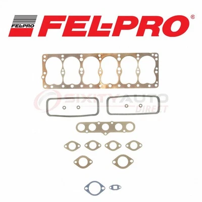 Fel-Pro Cylinder Head Gasket Set for 1951-1952 Fargo FO1 Pickup 3.6L L6 - hj Foto 1 de 4