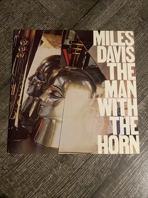 Miles Davis - The Man with the Horn LP Vinyl 1981 Columbia Jazz Fusion VG - Image 1 of 4