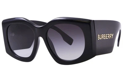 Gafas de sol para mujer Burberry Madeline BE4388U 30018G negras/grises degradadas 55 mm Foto 1 de 4