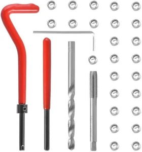 30 Pcs Thread Repair Kit, M5 x0.8mmx1D Thread Repair Insert Kit Compatible Hand - Bild 1 von 2