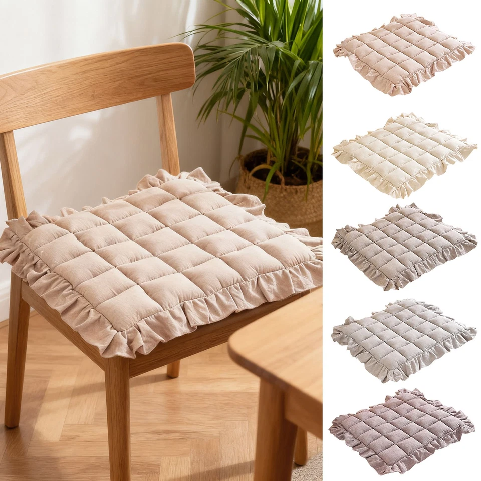 Chair Cushions for Dining Chairs,Non-Slip Kitchen Chair Pads,Solid Seat Cushion  - Image 1 of 4