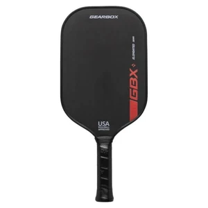 Caja de cambios GBX Paleta Pickleball Alargada 16mm Negra y Roja NUEVA en Paquete - Imagen 1 de 6