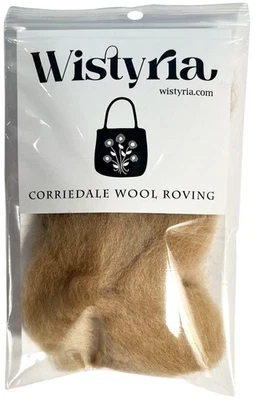 Wool Roving 12" .22oz Camel - Image 1 of 3