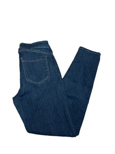 NYDJ Jeans Women's Size 6P Blue AMI Skinny Legging Dark Wash Inseam of 28 - Picture 1 of 7