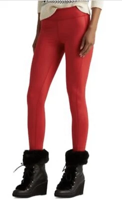 Leggings ajustados elásticos rojos grandes LAUREN RALPH LAUREN para mujer $99 Foto 1 de 4