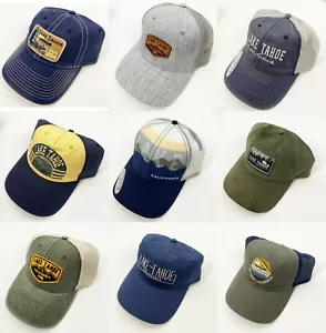 El juego LAKE TAHOE California HAT CAP Golf Beach Snapback ajustable TÚ ELIGES - Imagen 1 de 21