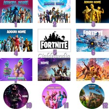 CIALDE TORTA CAKE CUPCAKE FORTNITE BATTLE ROYALE IN OSTIA E PASTA DI ZUCCHERO