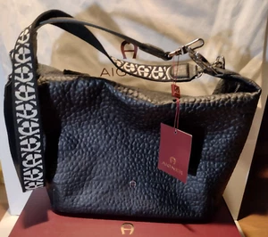 AIGNER PALERMO BLACK NEU MIT OVP / NP 479€ !!!! - Bild 1 von 6