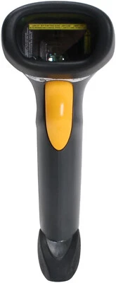 Zebra Symbol LS2208 Corded Handheld 1D Laser Barcode Scanner, with USB cable - Image 1 of 4