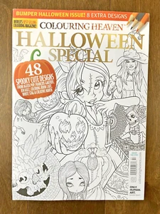 Rivista Colorare Paradiso Halloween Speciale 48 Disegni Spettrali - Foto 1 di 5