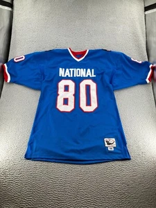 Vintage Jerry Rice Jersey Mens 56 Blue Pro Bowl 1990 Mitchell Ness NFL 90s #80 - Picture 1 of 24