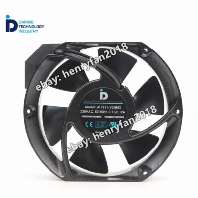 1pcs A17251-V2HBTS Axial Fan 230V 172*150*51MM High Temperature Resistant Fan - Image 1 of 4