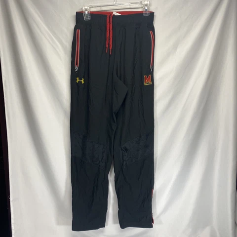 Under Armour Univeristy of Maryland Terrapins Athletic Pants Men's Size Small Cover