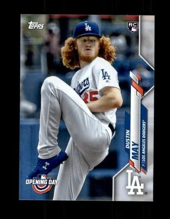 2020 Topps Opening Day #57 Dustin May RC (ref 103363) - Image 1 of 1