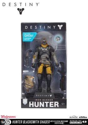 Destiny Hunter Blacksmith Shader Exclusive #25 Color Tops 18 cm Figur McFarlane