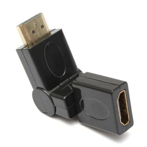 US 360 Grad drehbar drehbar HDMI Stecker zu Buchse Adapter Winkel Konverter - Bild 1 von 7