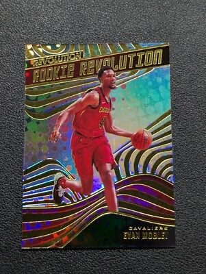 2021-22 Panini Revolution Evan Mobley Rookie Revolution SP #1 Cavaliers - Image 1 of 2