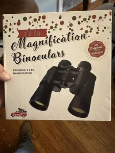 Powerful 7×50 Magnification Binoculars Fun Work Shop New - Picture 1 of 6