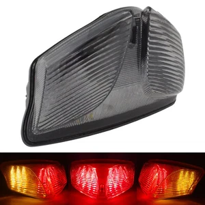 E-Mark Led Integrated Blinker Taillight Smoke For SUZUKI GSXR1000 K9 2009-2016 - Picture 1 of 7