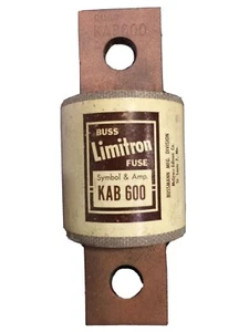 KAB-600 Buss Limitron Fuse 600A-- As Is  --SES - Picture 1 of 1
