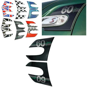 Car Side Wing Fender Sticker Cover For Mini Cooper S Hatchback F55 F56 2014-2020 - Picture 1 of 3