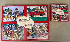 Eric Waugh The Canadian Collection 2005 4 Placemats / Wall Art and 4 Coasters - Picture 1 of 9