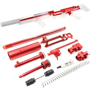 Worker MOD rot plus Metall kurzer Pfeil erweiterter Breech Kit für Nerf LongShot Spielzeug - Bild 1 von 70